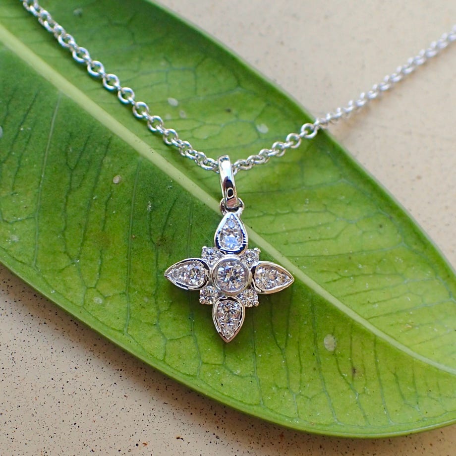 Ruby & Diamond Pendant 