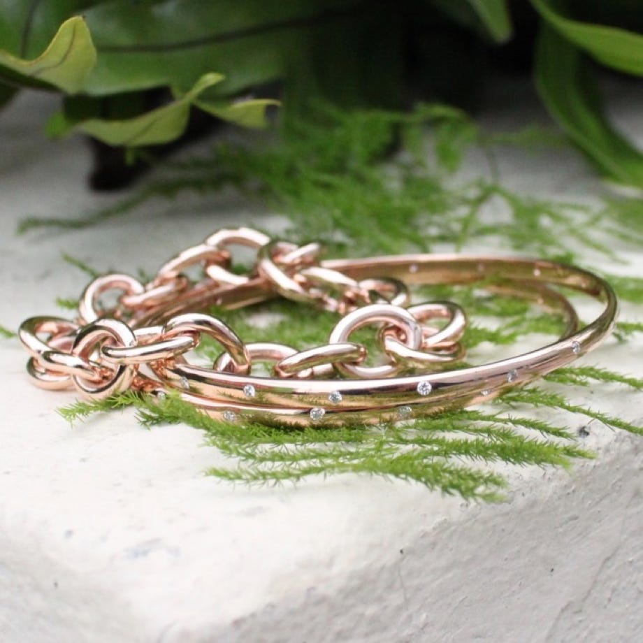 Diamond Bangle Bracelet