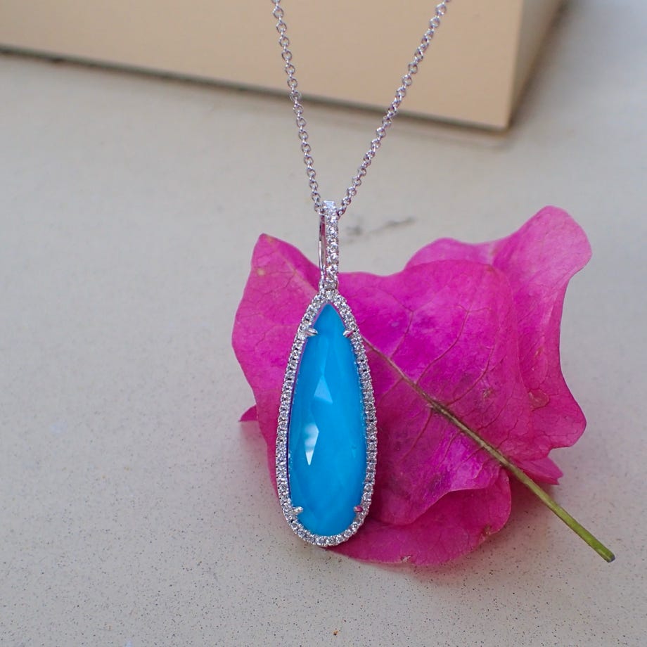 Smokey Topaz Pendant 
