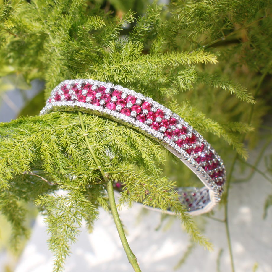 Diamond Bangle Bracelet