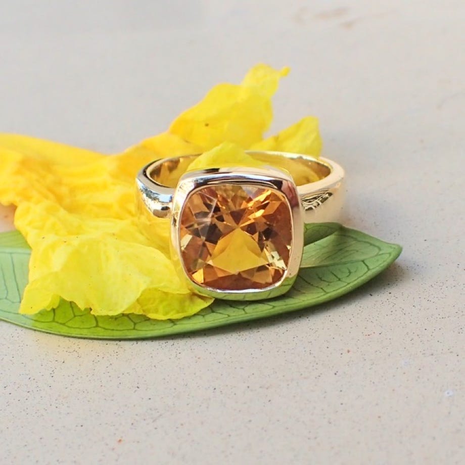 Citrine Ring