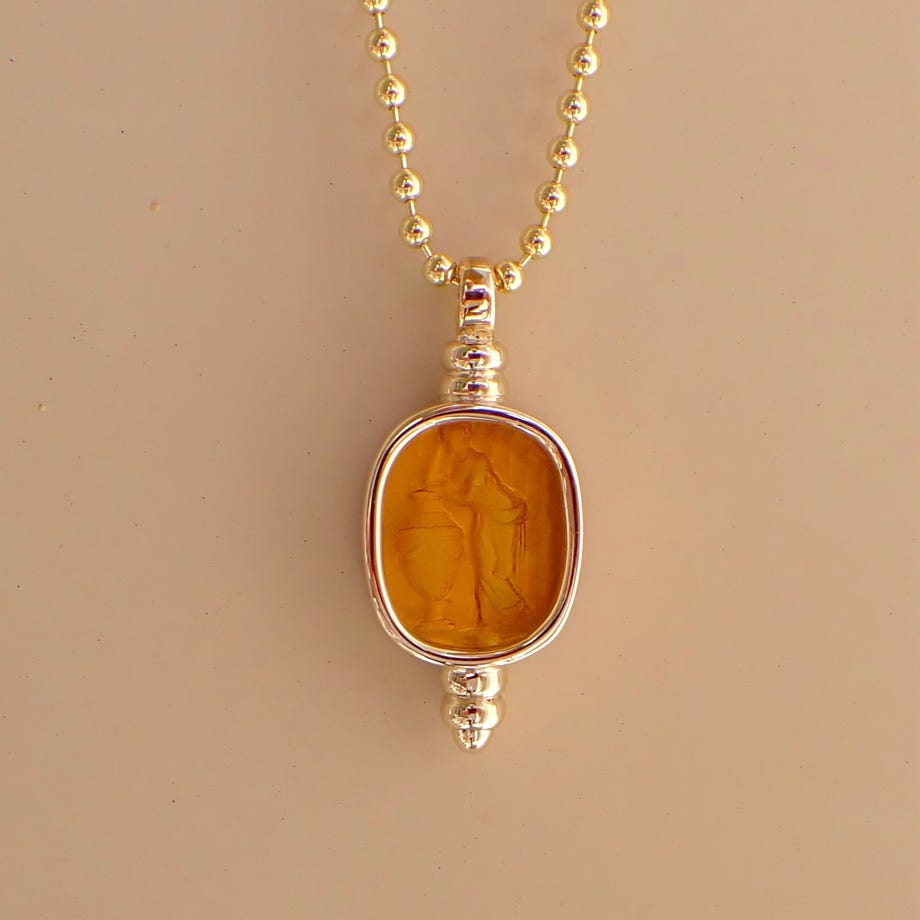 Intaglio Necklace