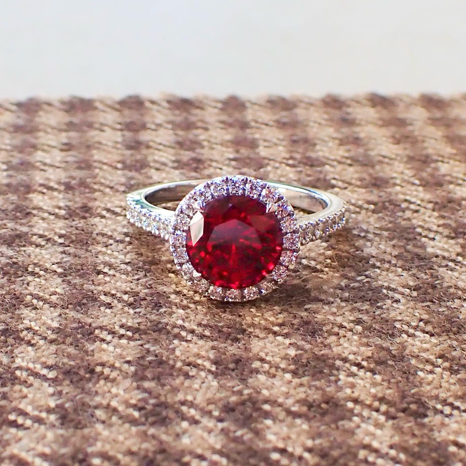 Pink Sapphire Ring