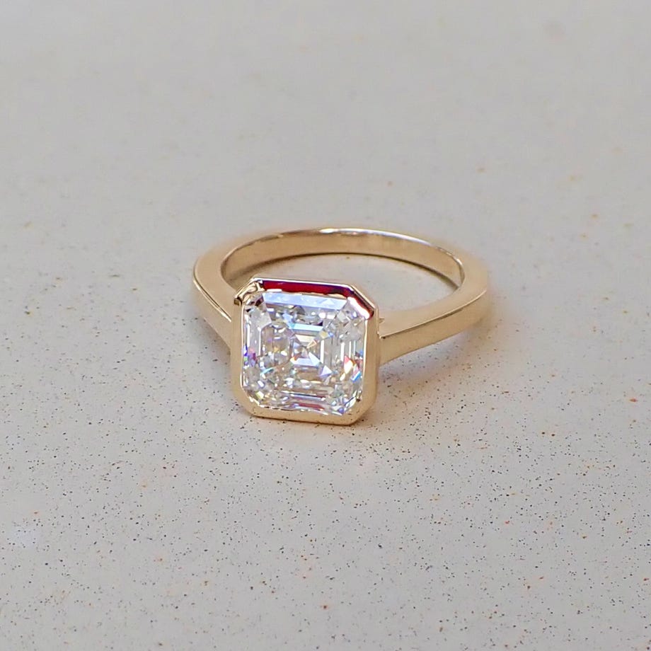 Round Brilliant Cut Diamond Engagement Ring