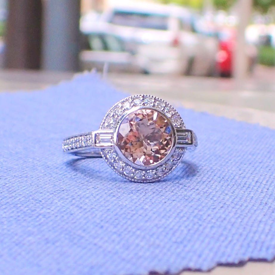 Pink Sapphire ring